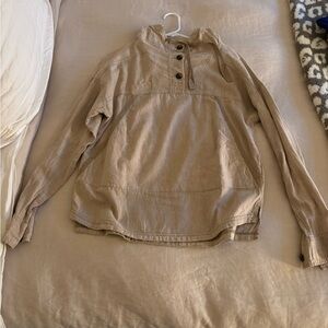 Columbia linen hoodie